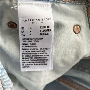 American Eagle Outfitters Blue Straight Leg Jeans